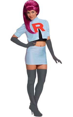 Team Rocket- Jessie Pokemon Adult Costume