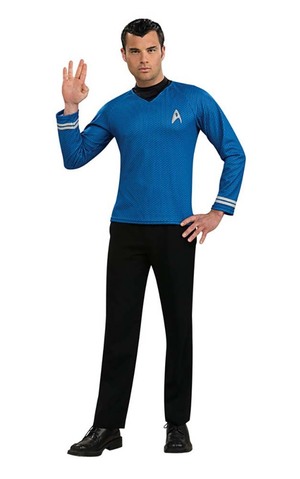 Star Trek - Spock Blue Adult Costume