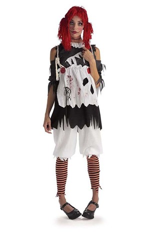 Haunted Rag Doll Halloween Adult Costume