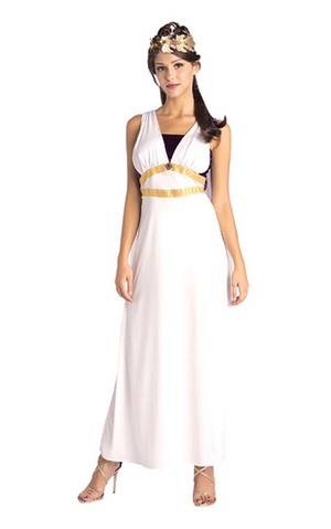 Sexy Roman Maiden Toga Adult Costume