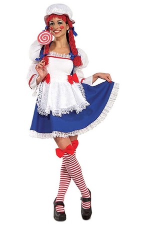 Rag Doll Adult Raggedy Ann Costume