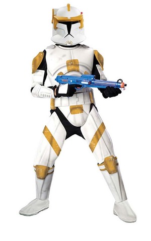 Deluxe Clone Trooper Commander Cody Star Wars Adult Costume