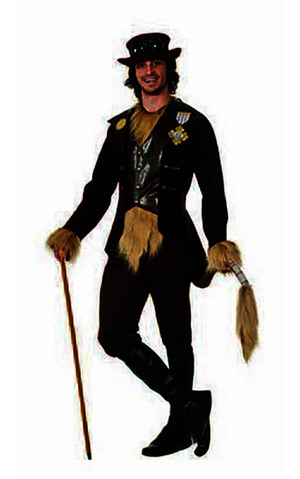 Steampunk Cowardly Lion Wizard Of Oz Adult Costume