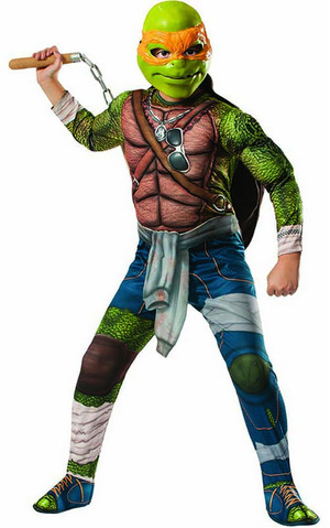 Teenage Mutant Ninja Turtles Deluxe Michelangelo Child Costume