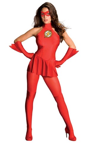 The Flash Adult Superhero Costume