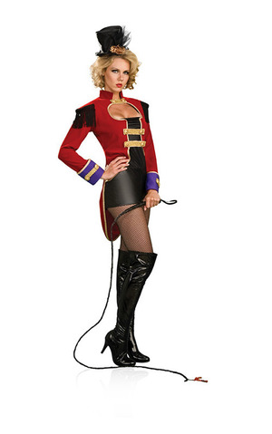 Ring Master Mistress Adult Circus Lion Tamer Costume