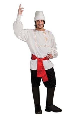 White Russian Adult Costume