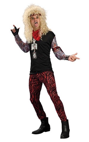 80's  Hair Band Adult Costume