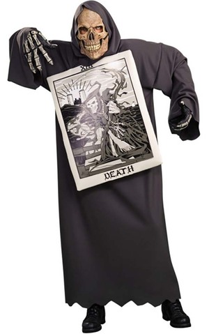 Skeleton Tarot Death Adult Costume
