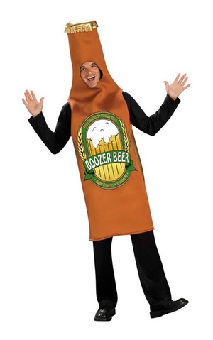 Beer Bottle Bucks Party Adult Costume