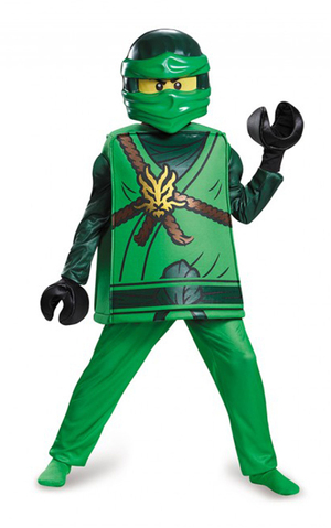 Deluxe Lloyd Ninjago Child Lego Costume