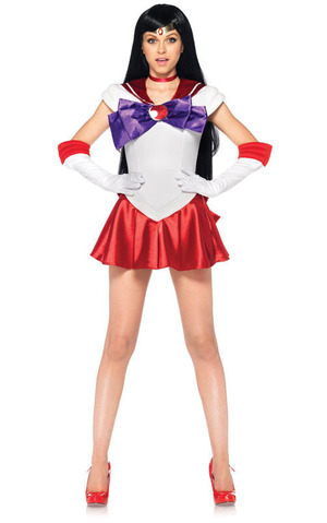 Sailor Moon Mars Adult Plus Size Costume