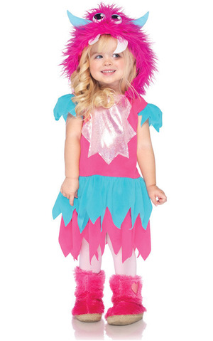 Toddler Girls Sweetheart Monster
