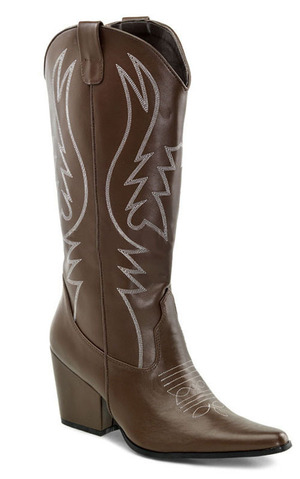 Brown Western Cowgirl Adult Boots