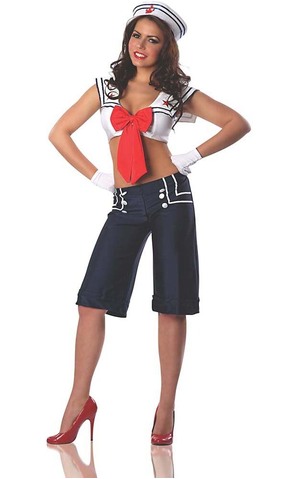 Miss Cracker Jack Sailor Adult Costume