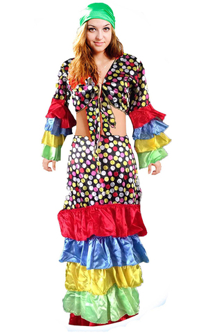 Deluxe Carnival Spanish Gypsy Lady