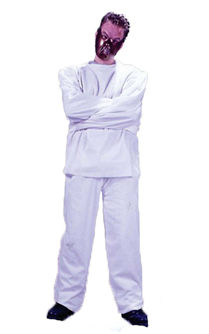 Insane Cannibal Adult Prisoner Costume