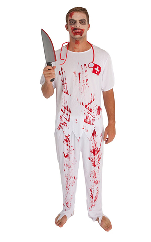 Zombie Doctor Adult Surgeon Costume