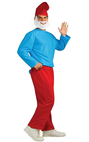 Pappa Smurf Adult Costume