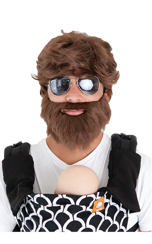 Hangover Alan Wig & Beard