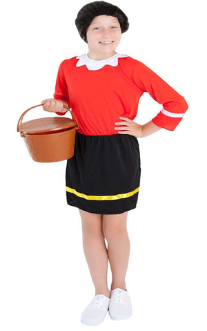 Olive Oyl Popeye Child Costume