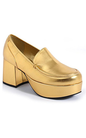 Daddio Gold Pimp Shoes